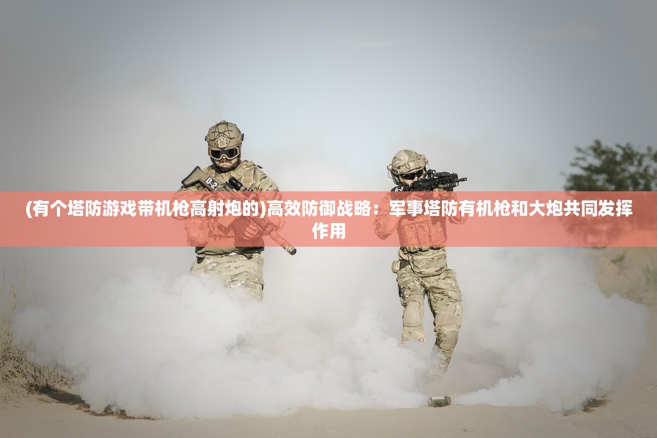 (有个塔防游戏带机枪高射炮的)高效防御战略：军事塔防有机枪和大炮共同发挥作用